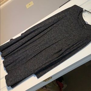 Grey Old Navy Swing Dress